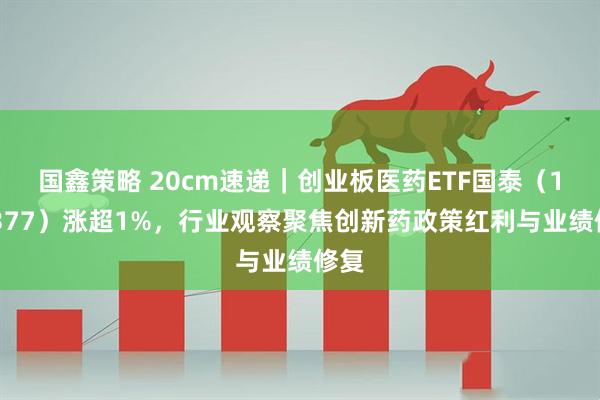 国鑫策略 20cm速递｜创业板医药ETF国泰（159377）涨超1%，行业观察聚焦创新药政策红利与业绩修复